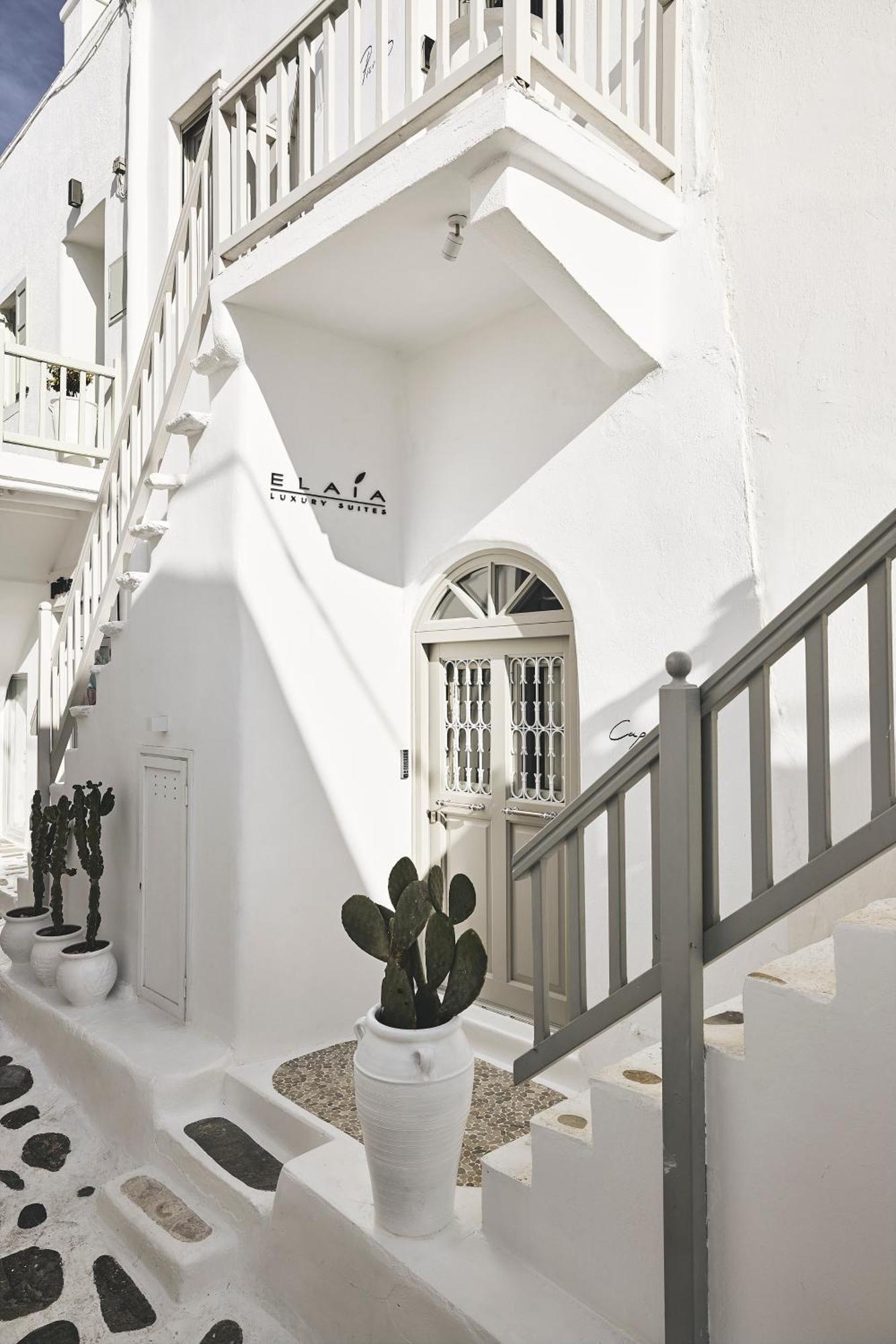 Elaia Luxury Suites Mykonos Mykonos Town Exterior foto